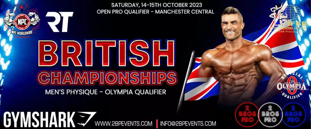 2023 British Championships Pro - Men's Physique