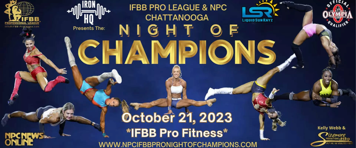 2023 Chattanooga Night of Champions Pro - Women's Fitness