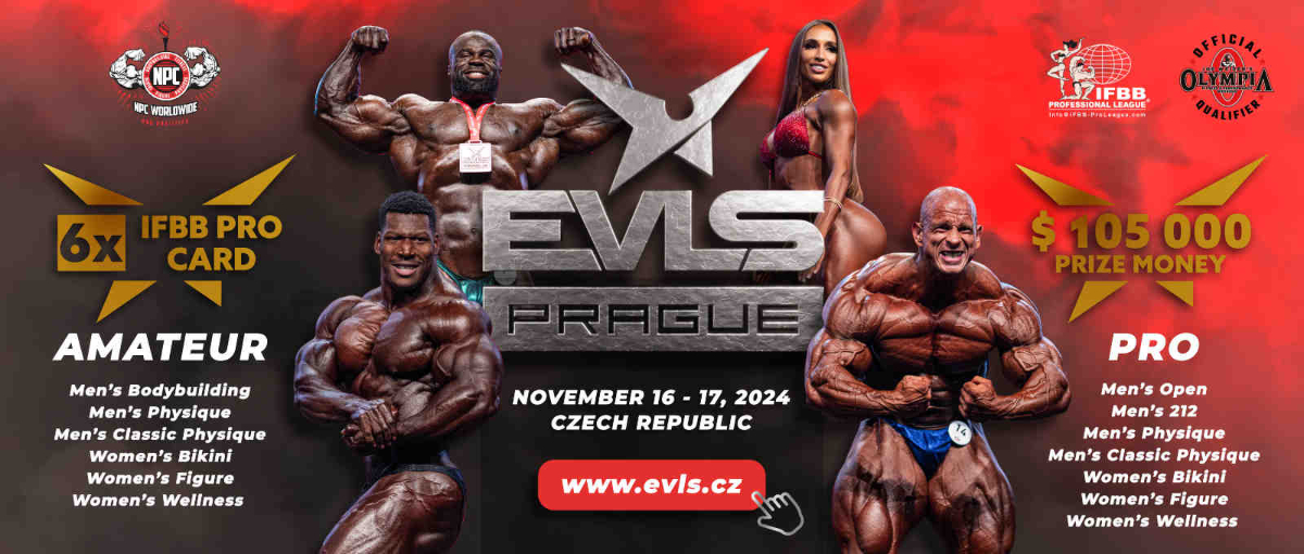 2024 EVLS Prague Pro - Men's Physique