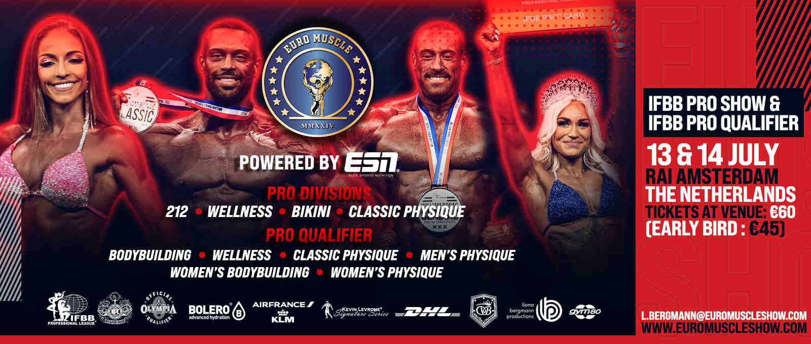 2024 Euro Muscle Show - Men's Classic Physique