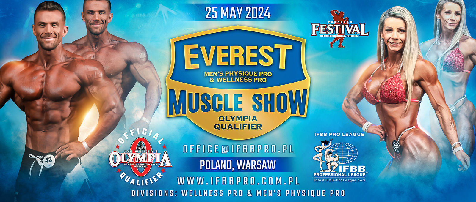 2024 Everest Muscle Show Poland Pro - Men's Physique