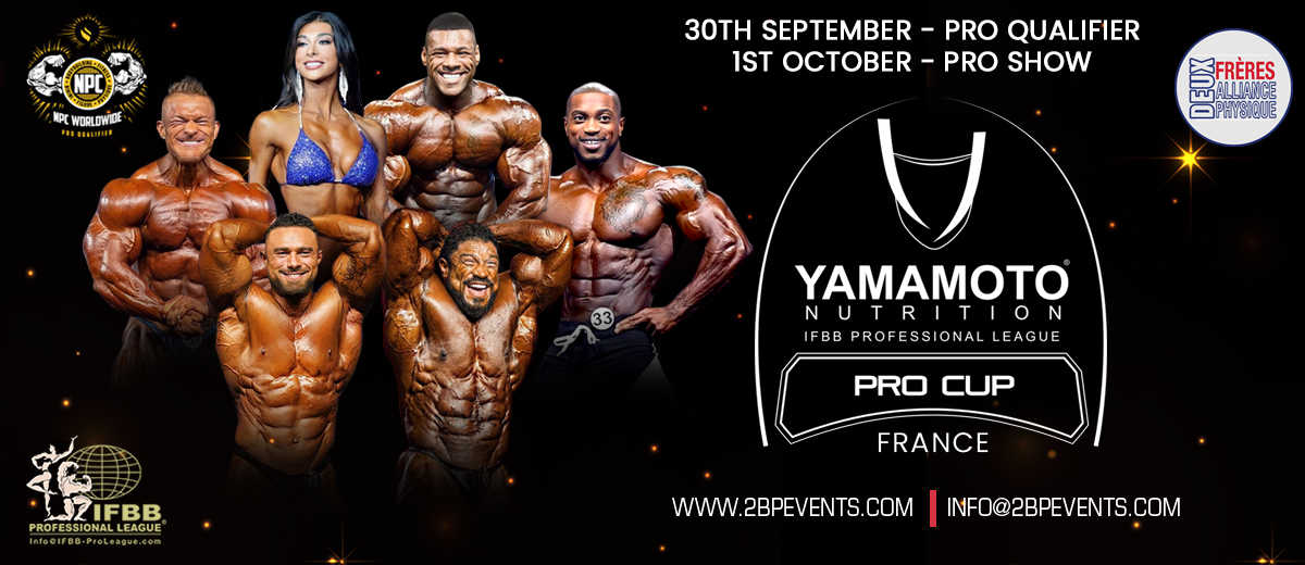 2022 Yamamoto France Pro - Men's Physique