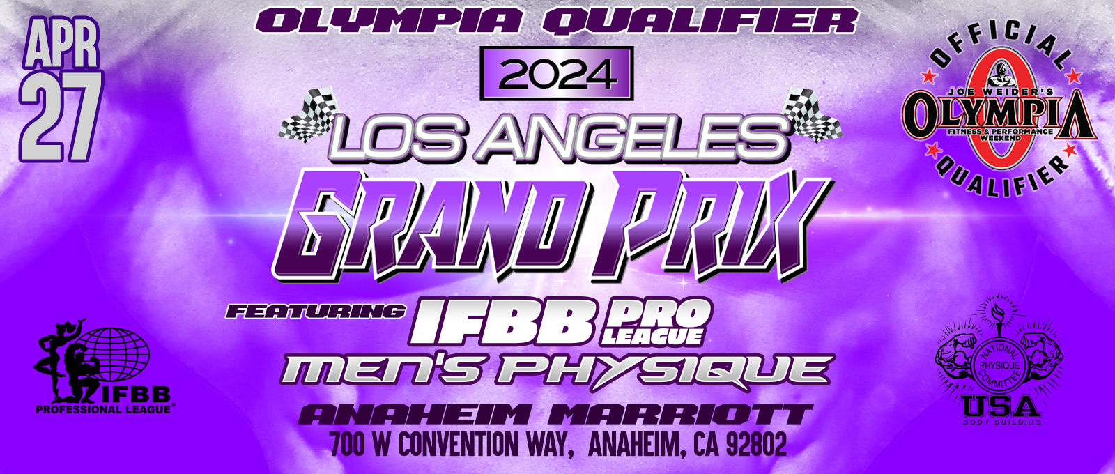 2024 Los Angeles Grand Prix Pro - Men's Physique