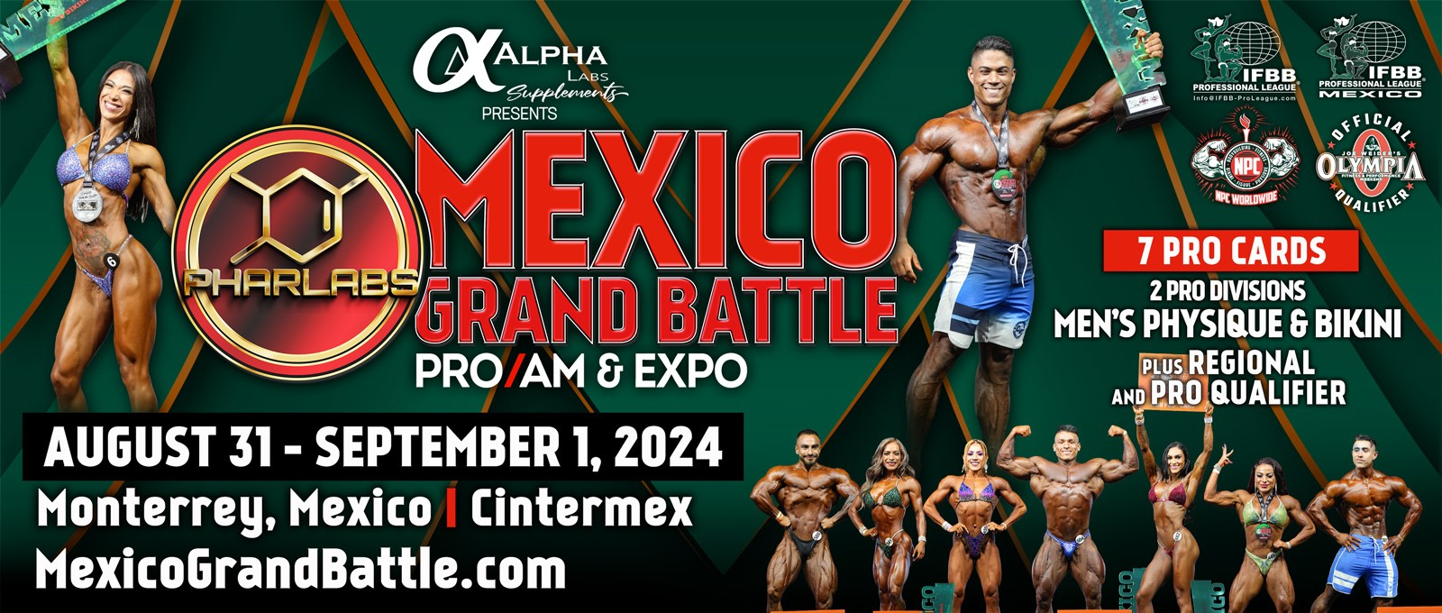 2024 Mexico Grand Battle Pro - Men's Physique