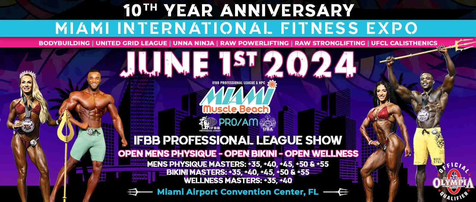 2024 Miami Muscle Beach Pro - Women's Bikini