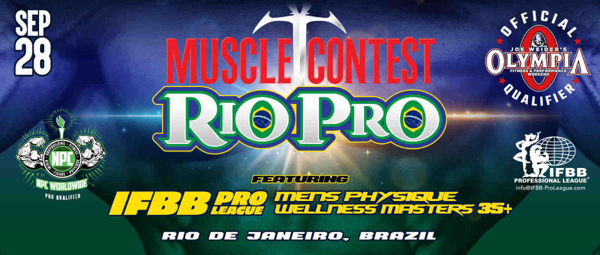 2024 Muscle Contest Rio Pro - Men's Physique