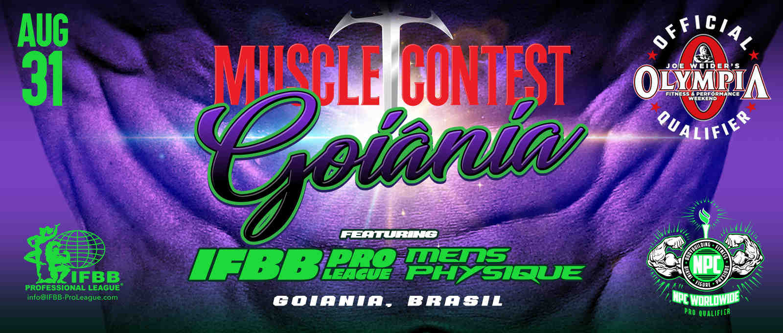 2024 Muscle Contest Goiania Pro - Men's Physique