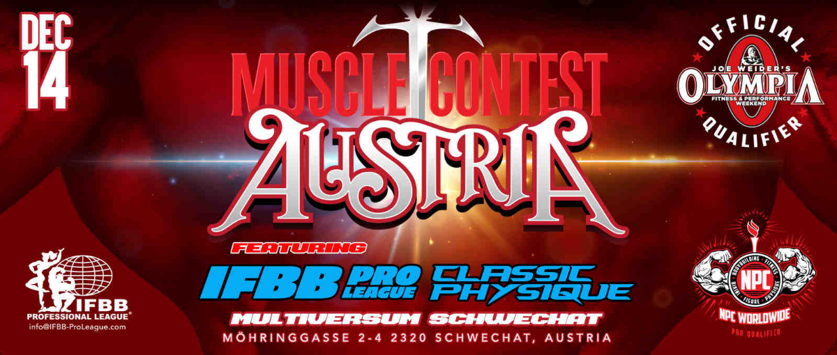 2024 Musclecontest Austria Pro - Men's Classic Physique