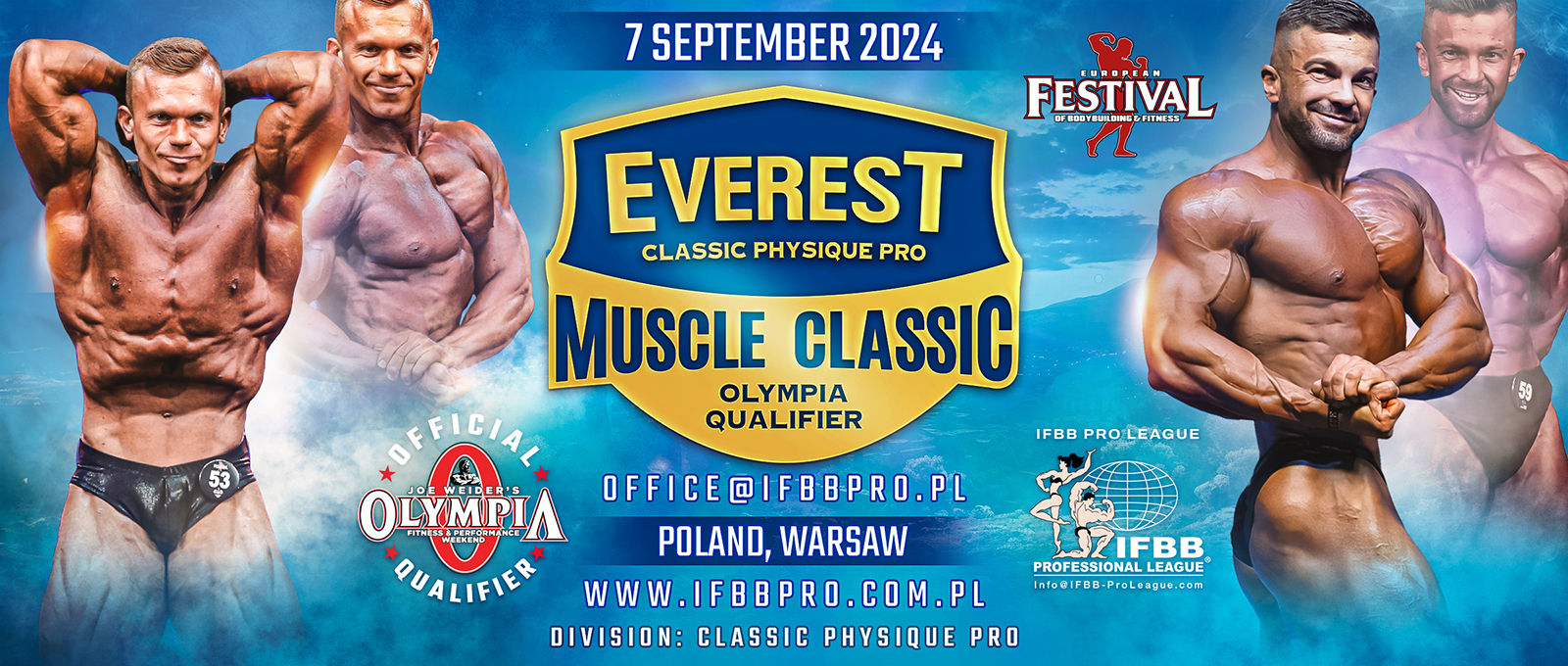 2024 Everest Muscle Classic - Men's Classic Physique