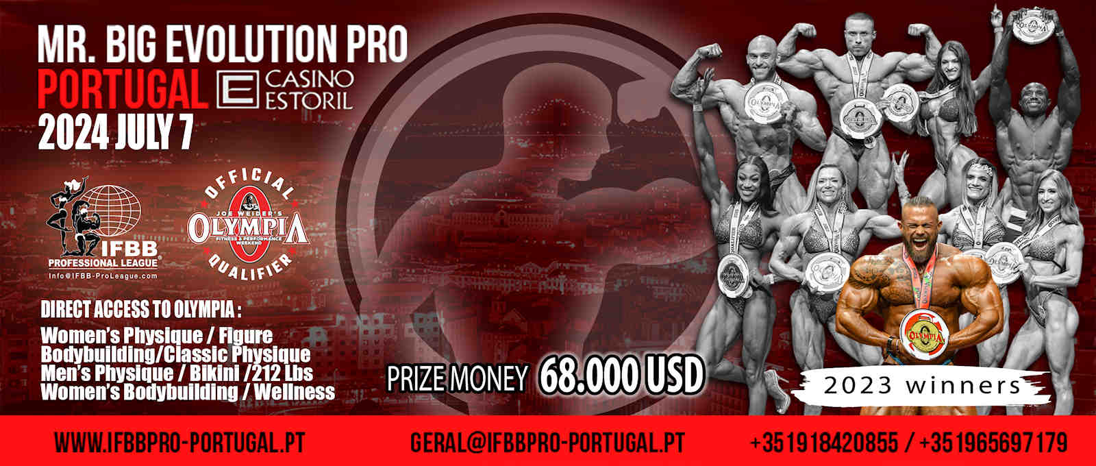 2024 Mr. Big Evolution Portugal Pro - Women's Physique