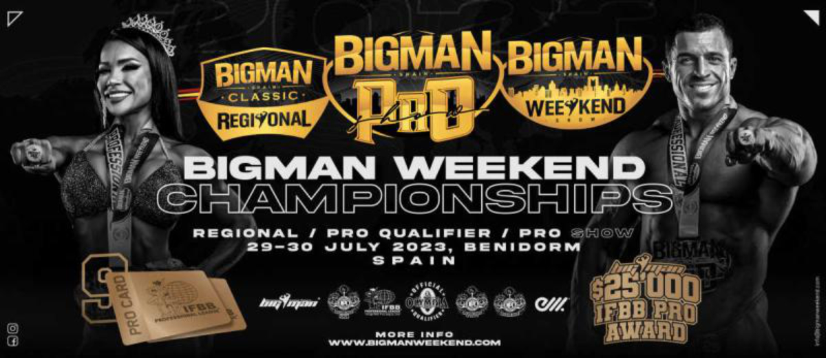 2023 Bigman Spain Pro - Men's Open Bodybuilding