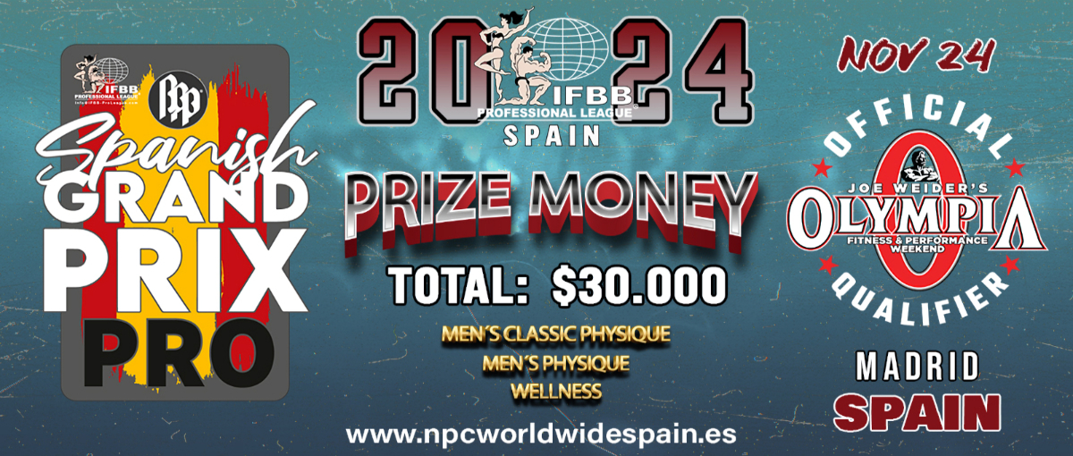 2024 Spanish Grand Prix Pro - Men's Physique